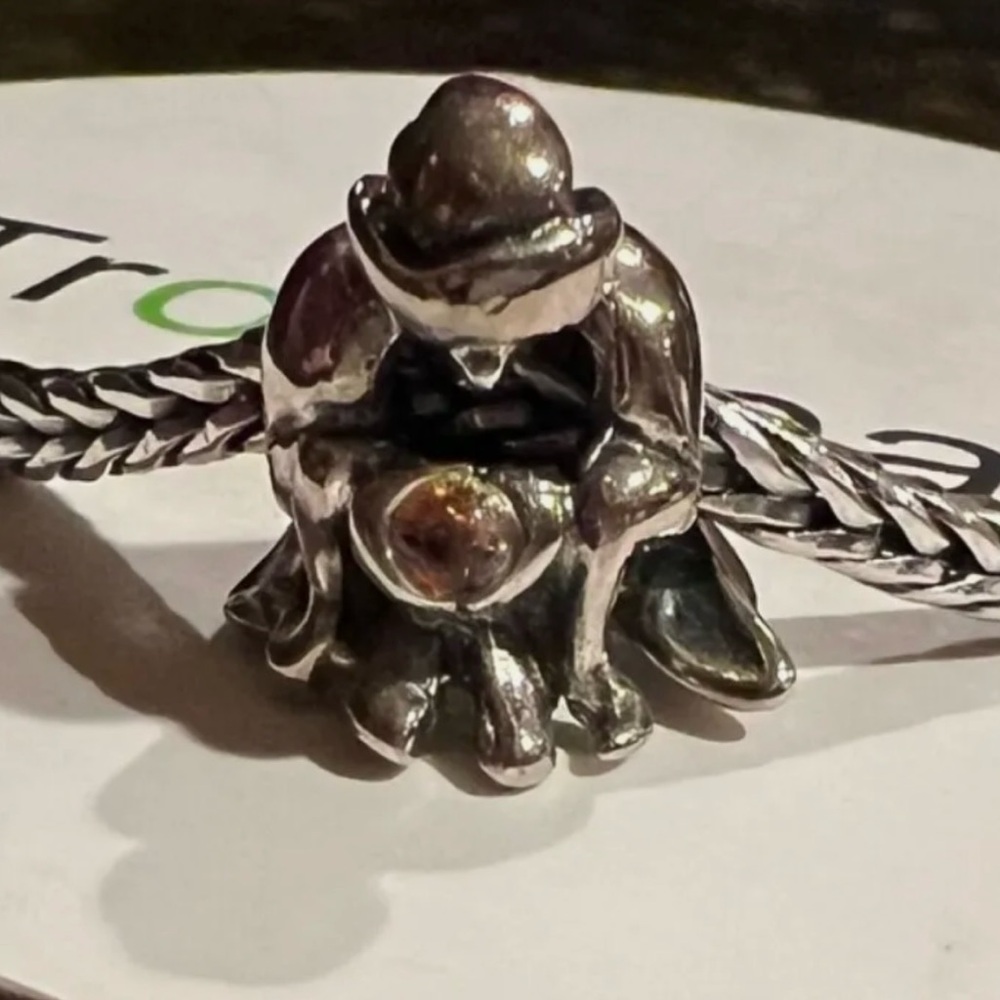 Trollbeads SEER~New~pendant/charm 925 Silver *retired & rare* & last 1 left of 2 - Picture 14 of 15